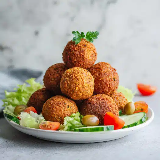 Crispy Herb Falafel Balls