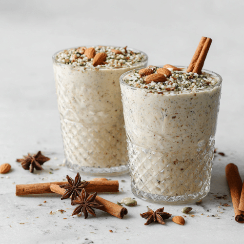 Spiced Almond Banana Smoothie