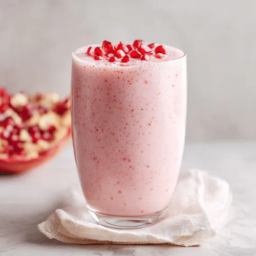 Pomegranate Banana Smoothie