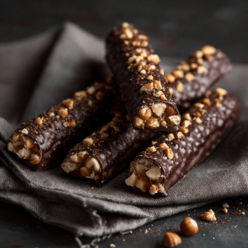 Chocolate-Covered Hazelnut Wafer Fingers