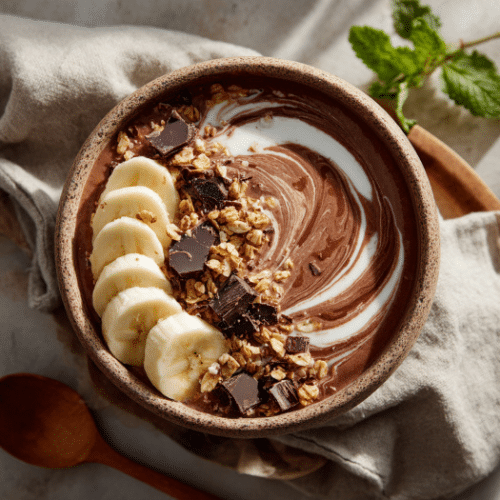 Chocolate Banana Smoothie Bowl