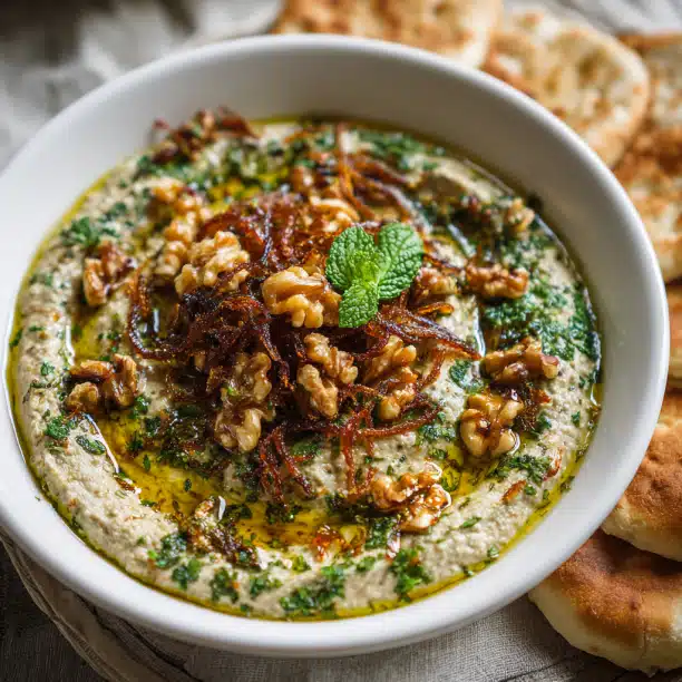 Kashke Bademjan (Persian Eggplant Dip)