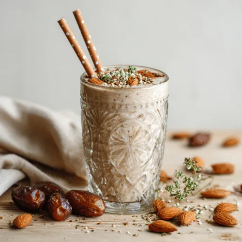Creamy Date Almond Smoothie