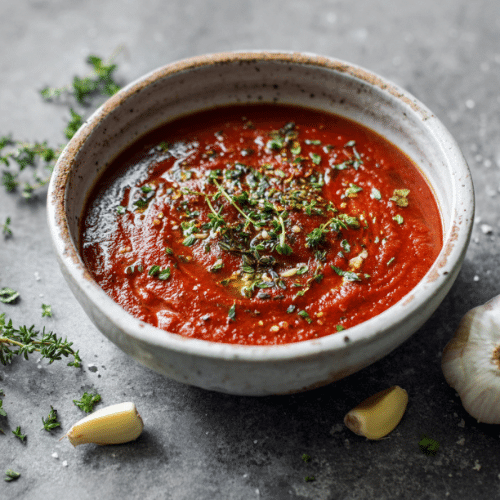 Roasted Garlic Tomato Sauce