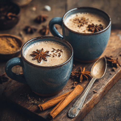 Homemade Masala Chai Latte