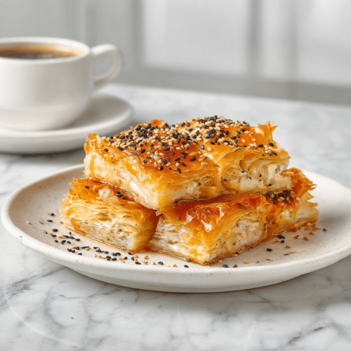 Crispy Feta & Honey Phyllo Pastries