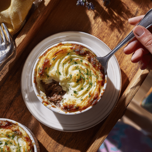 Herbed Potato and Beef Gratin (French Hachis Parmentier with a Twist)