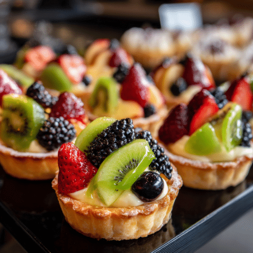 Mini Fruit Tartlets with Pastry Cream