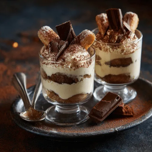 Tiramisu Dessert Cups
