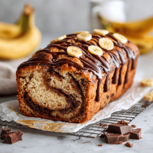 Chocolate Swirl Banana Bread