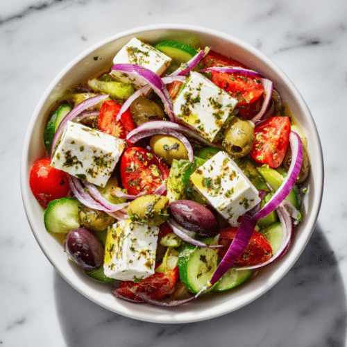 Classic Greek Salad Bowl