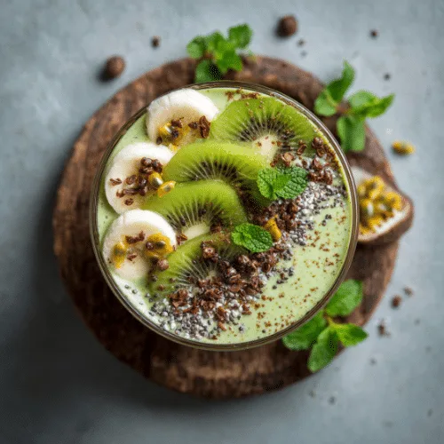 Green Matcha Smoothie Bowl