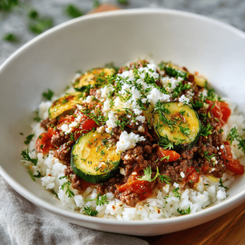 Mediterranean Lentil Salad with Feta and Cherry Tomatoes