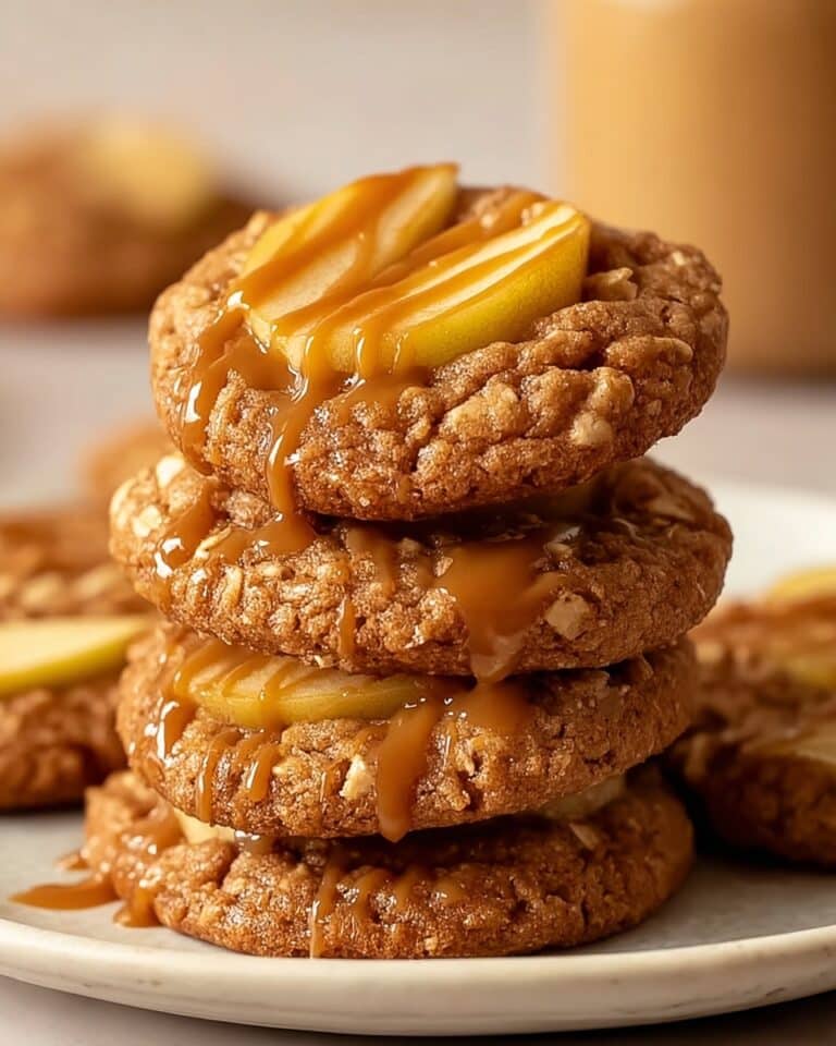 Caramel Apple Cinnamon Cookies Recipe