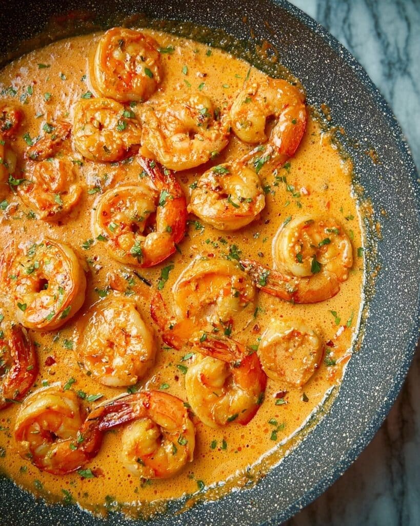 Creamy Garlic Shrimp Recipe