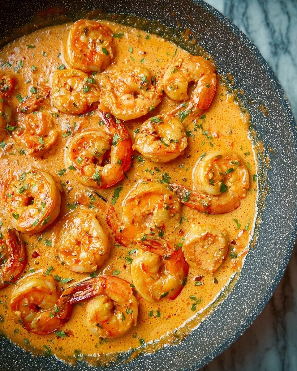 Creamy Garlic Shrimp Recipe - Recipe Image