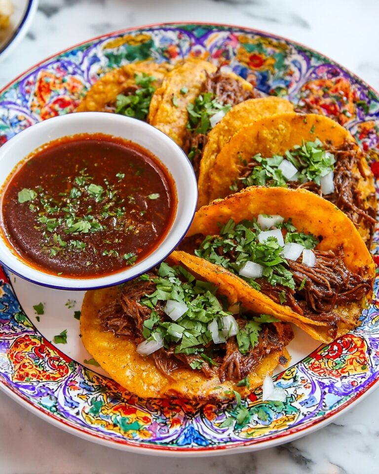 Authentic Beef Birria Tacos with Rich Dried Chili Sauce Recipe