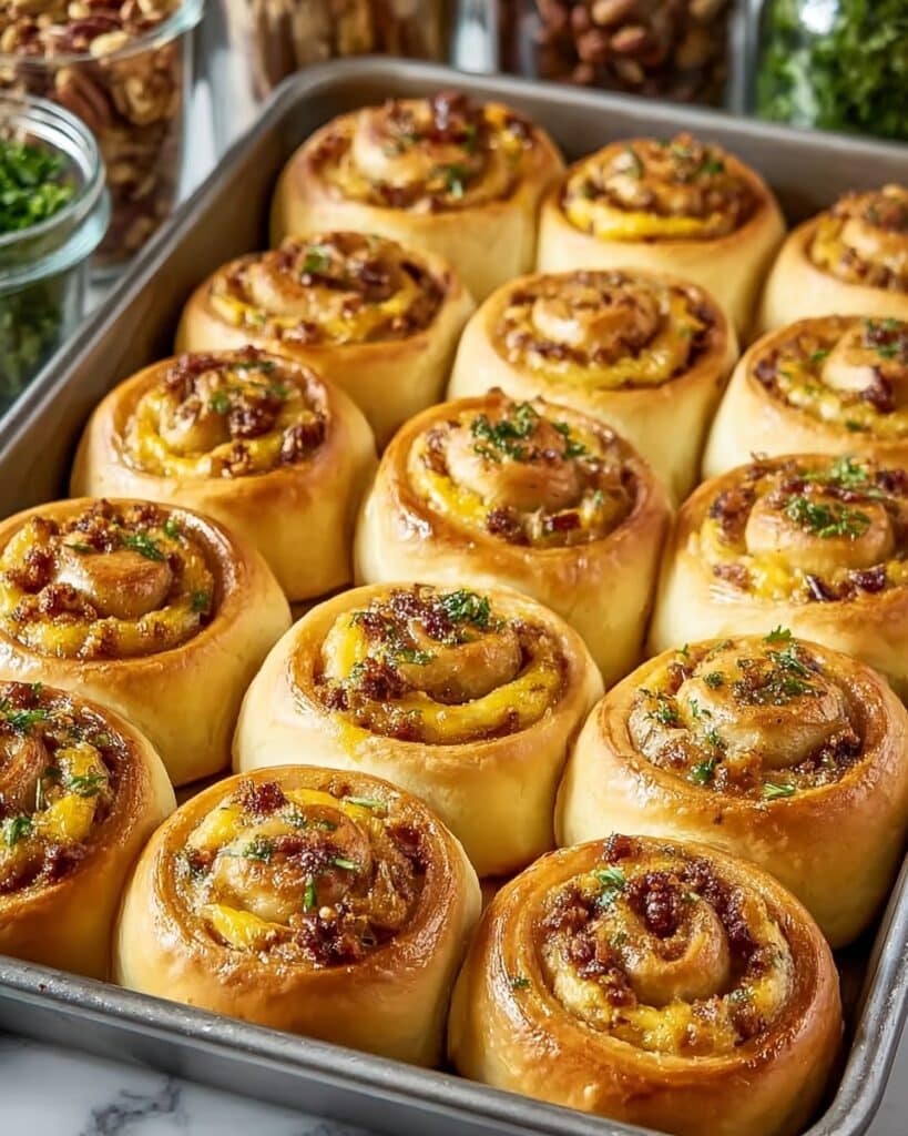 Soft and Savory Breakfast Rolls Recipe
