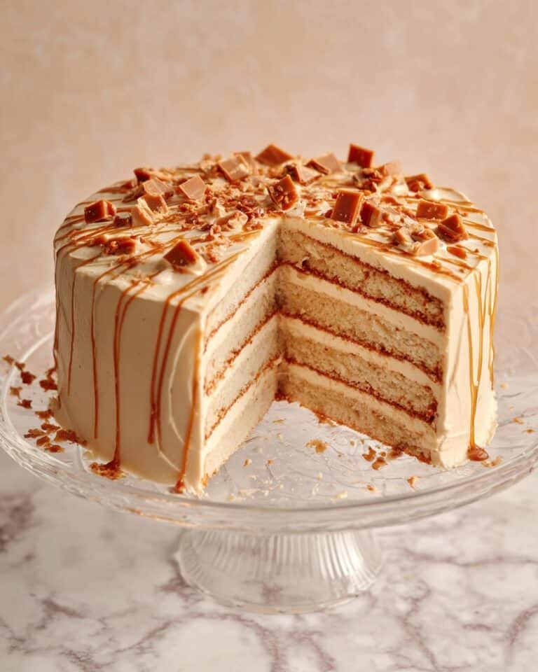 Caramel Cloud Cake Recipe