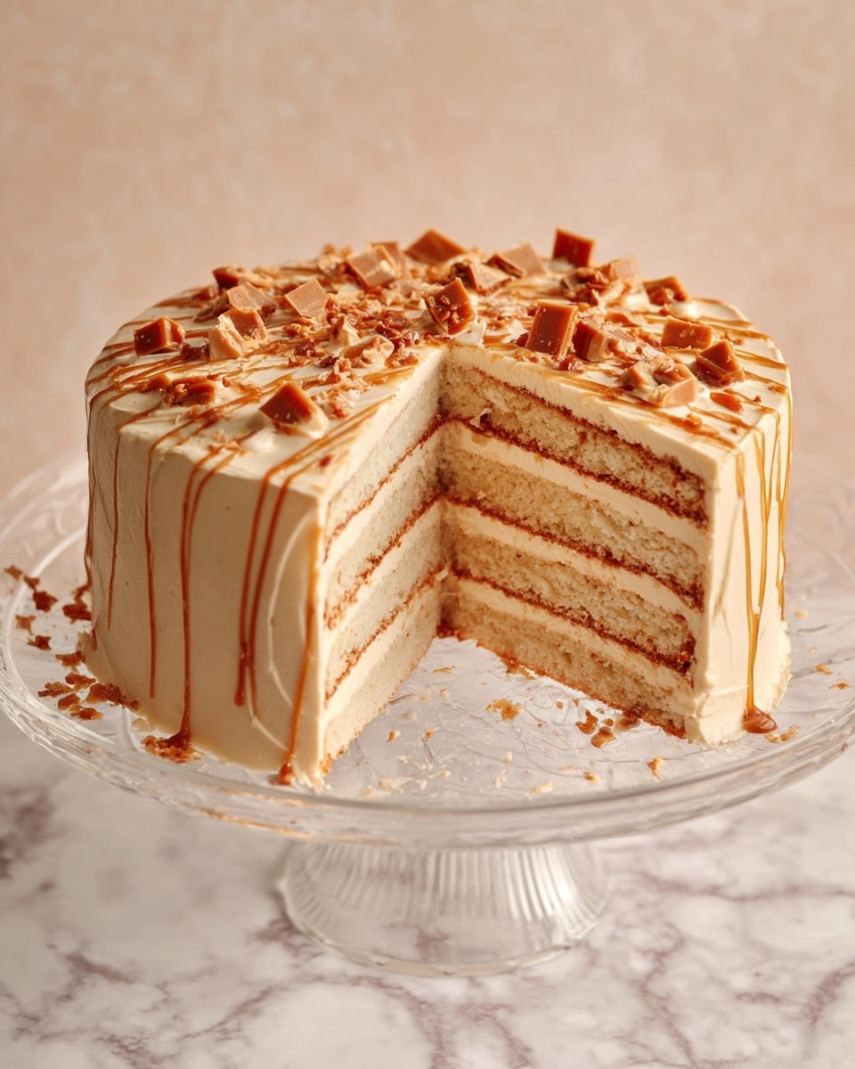 Caramel Cloud Cake Recipe
