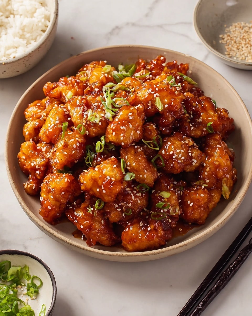 Honey Sesame Chicken Recipe - Recipe Image