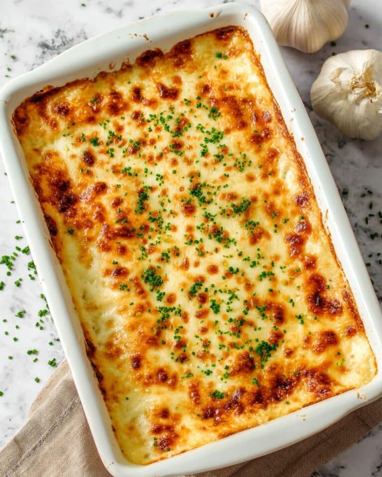 Roasted Garlic Potatoes au Gratin Recipe
