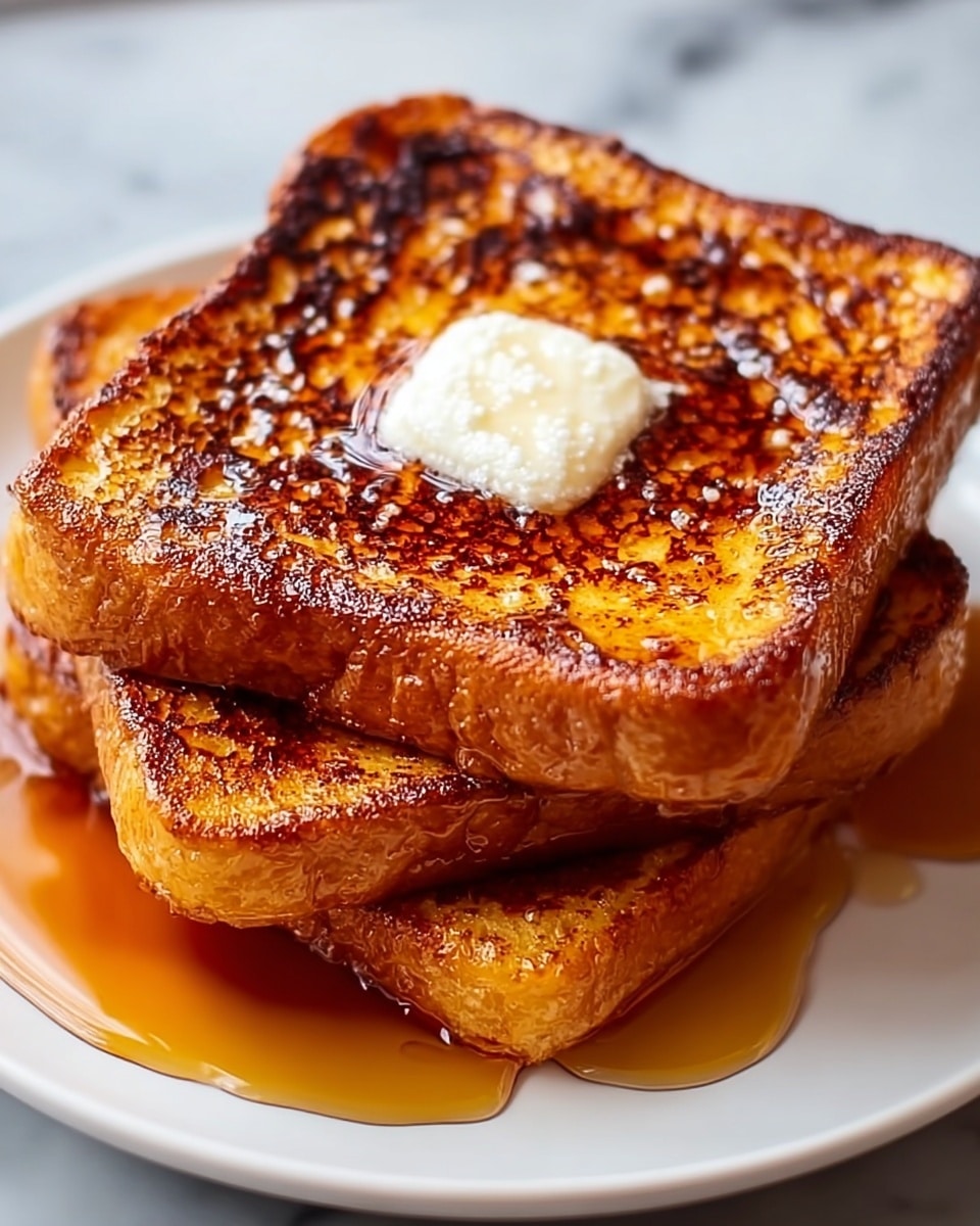 Pumpkin French Toast with Maple Syrup and Pecans Recipe - Recipe Image