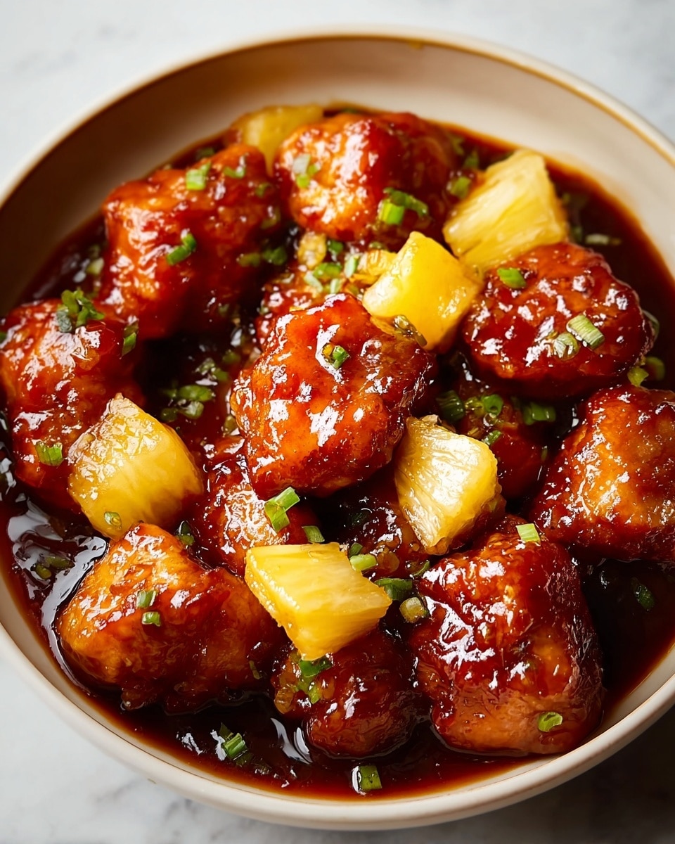 Brown Sugar Pineapple Chicken Recipe - Recipe Image