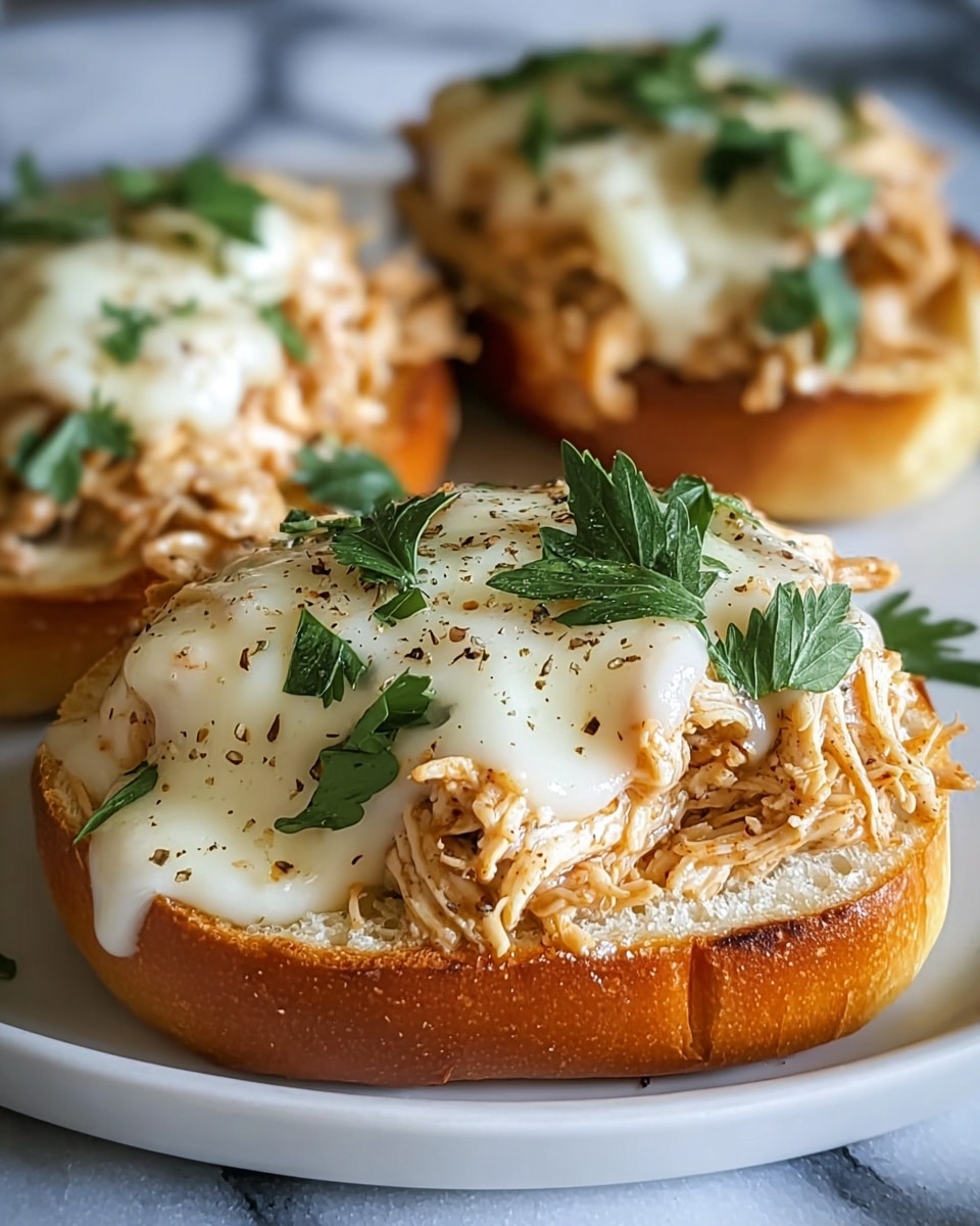 Chicken Alfredo Sloppy Joes Recipe - Recipe Image