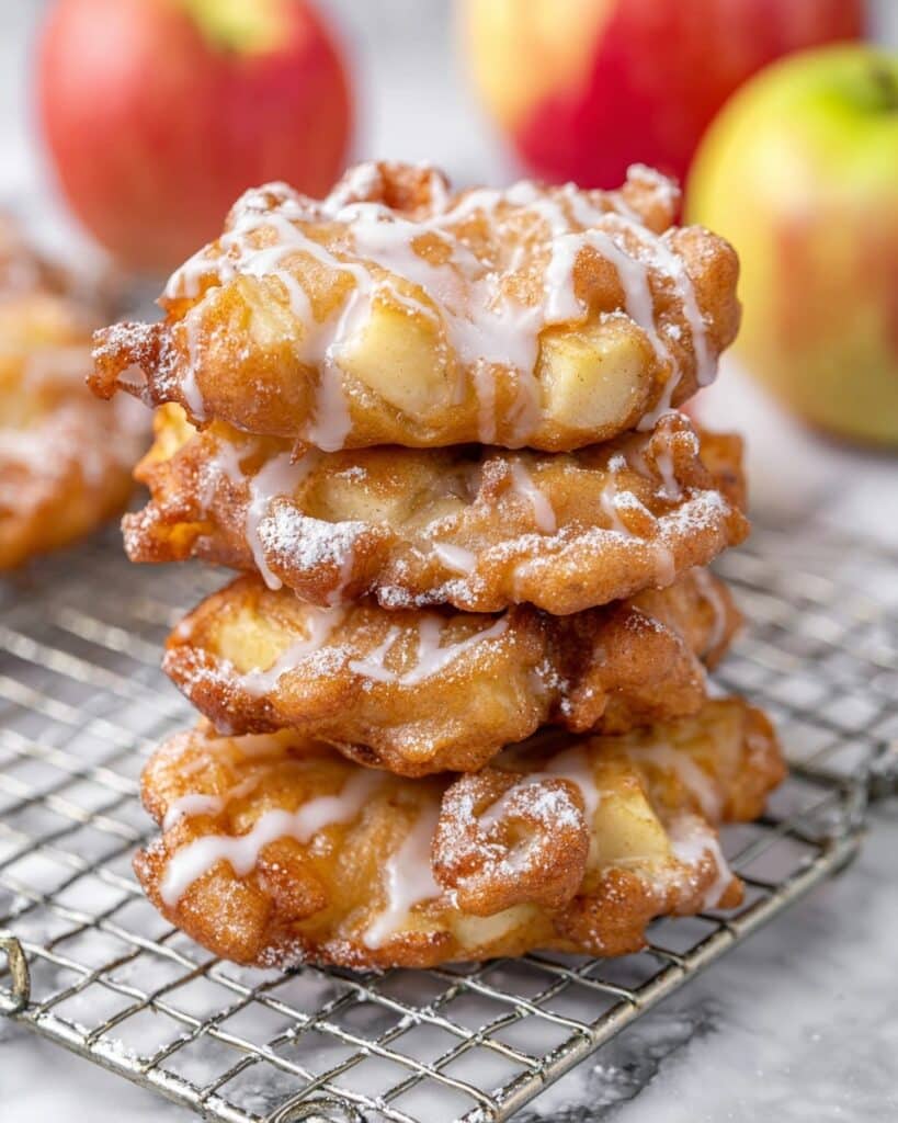Easy Air Fryer Apple Fritters (Gluten-Free) Recipe