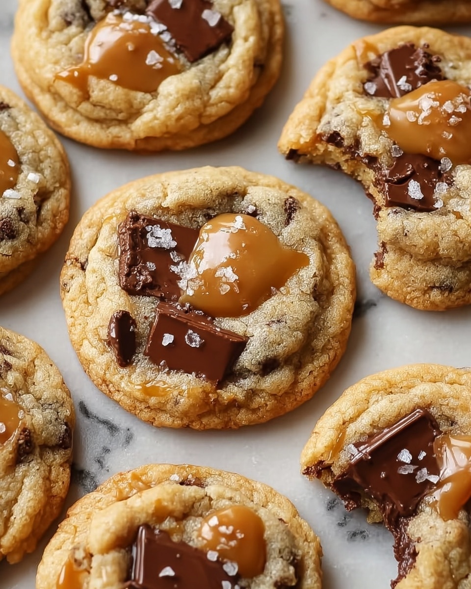 Salted Caramel Cookies Recipe - Recipe Image