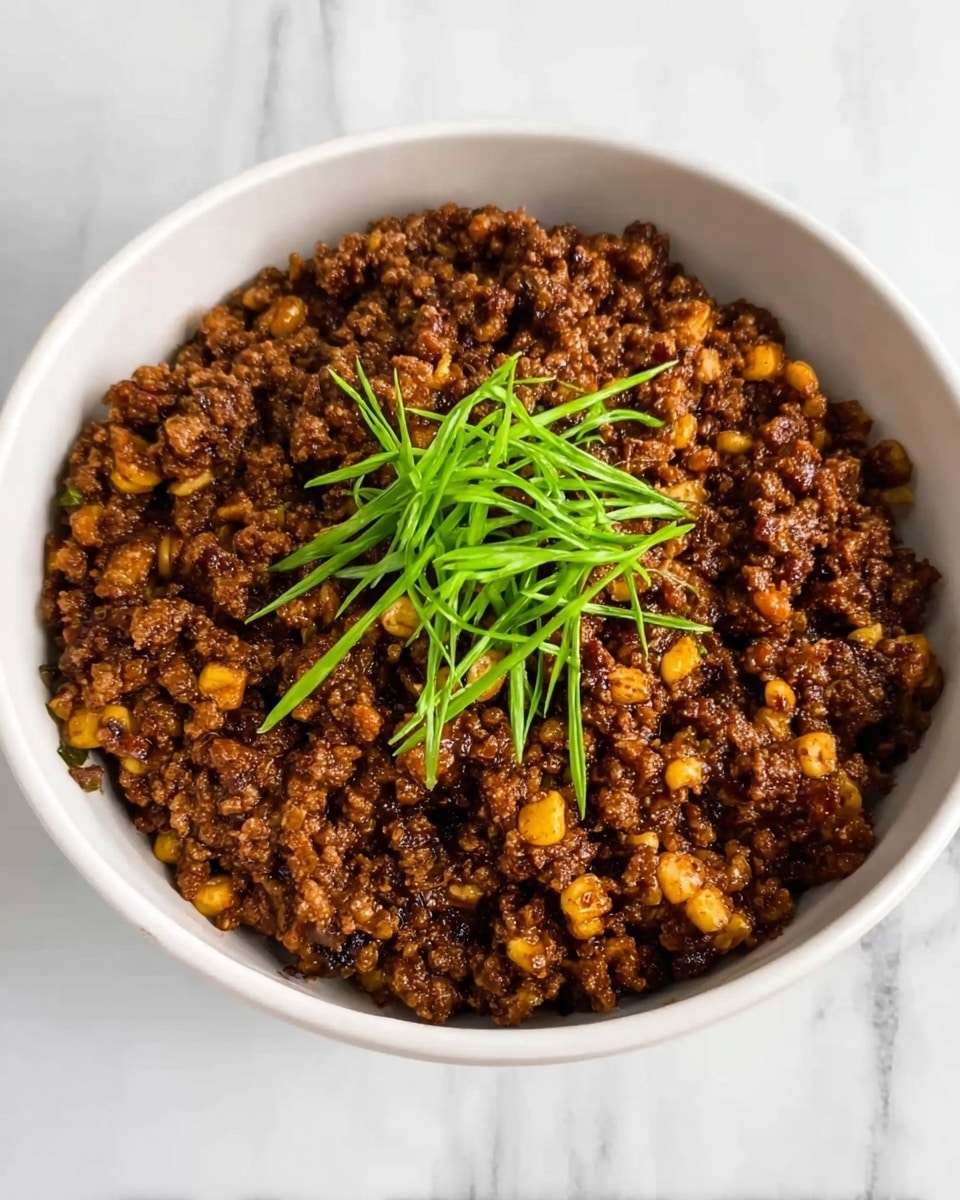 Minced Tofu with Spicy Black Bean Sauce Recipe - Recipe Image