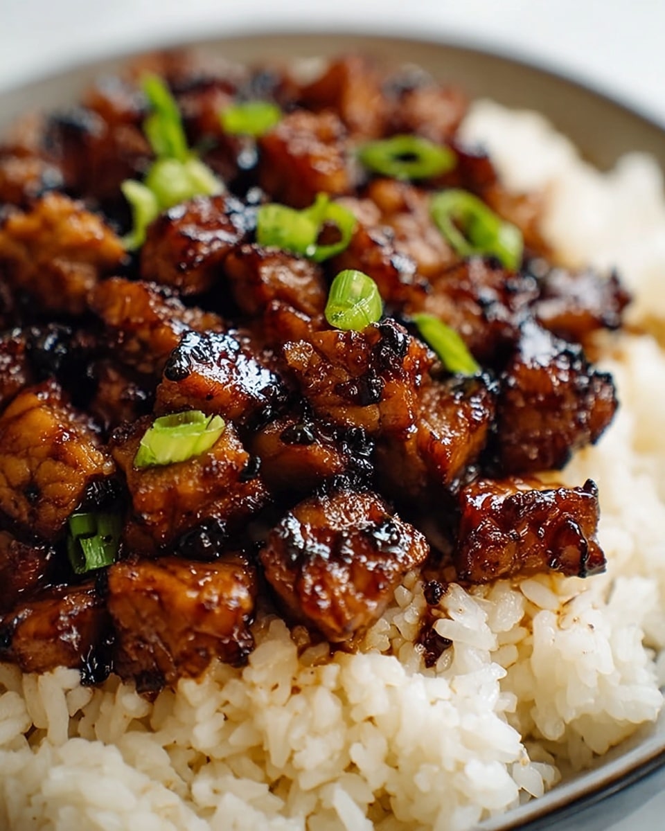 Honey BBQ Chicken Rice Recipe - Recipe Image