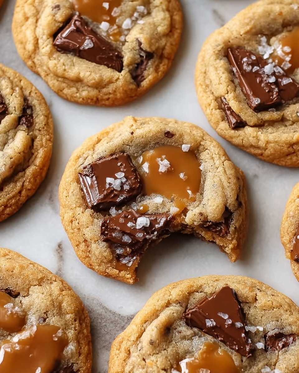Salted Caramel Cookies Recipe - Recipe Image