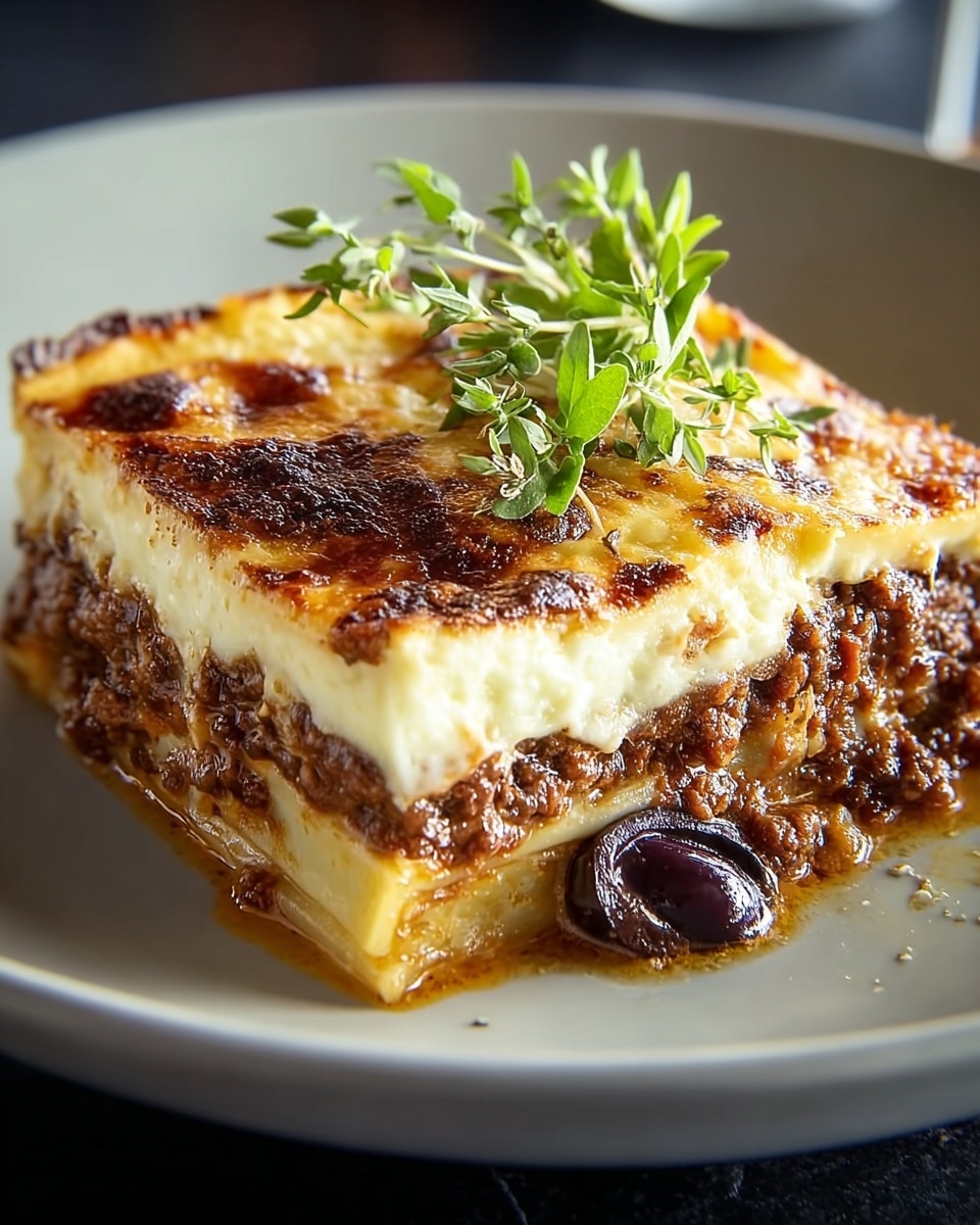 Outrageously Delicious Greek Moussaka Recipe - Recipe Image