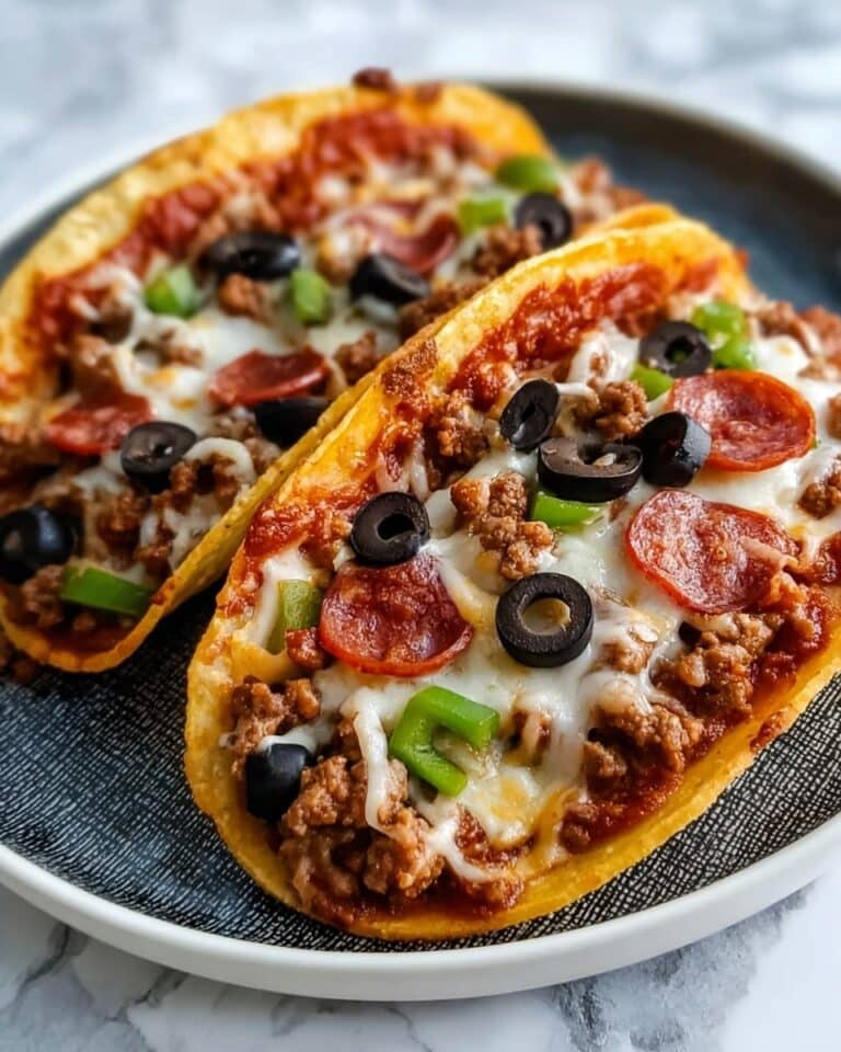 Meat Lovers Pizza Tacos Recipe