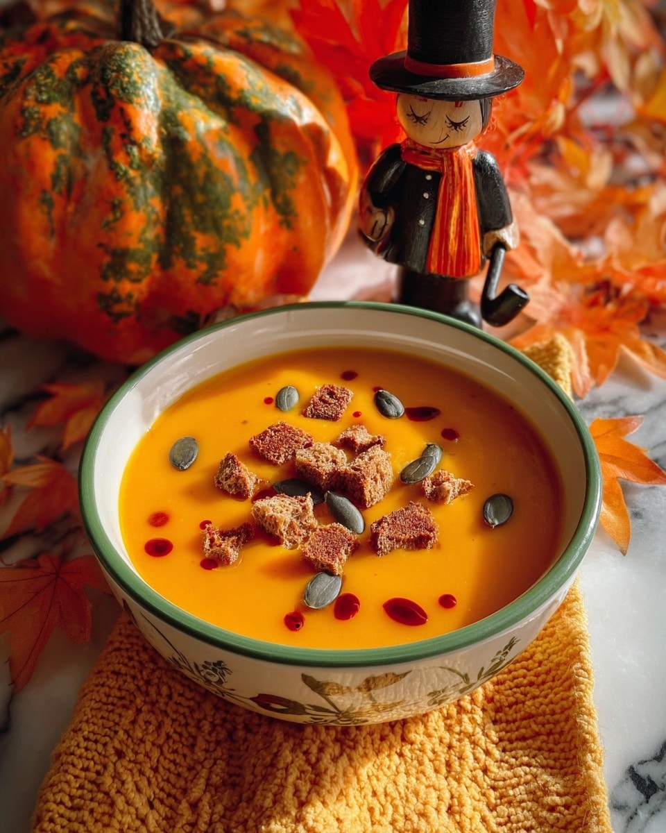 Autumn-Spiced Roasted Pumpkin Soup Recipe - Recipe Image
