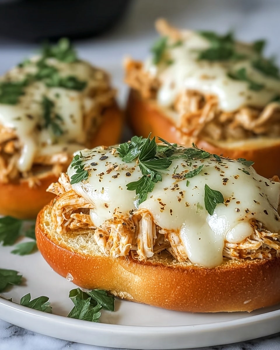 Chicken Alfredo Sloppy Joes Recipe - Recipe Image