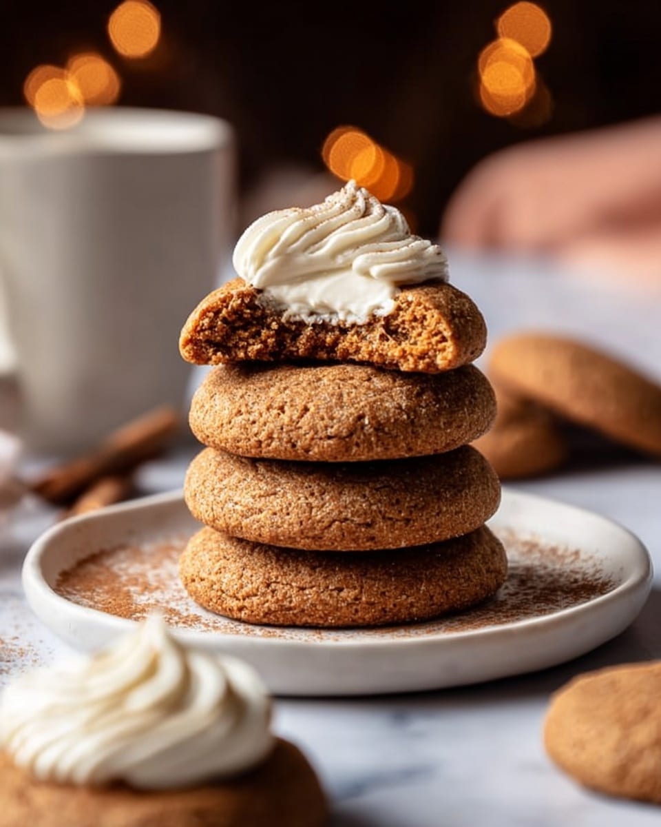 Pumpkin Spice Cookies with Cream Cheese Frosting Recipe - Recipe Image