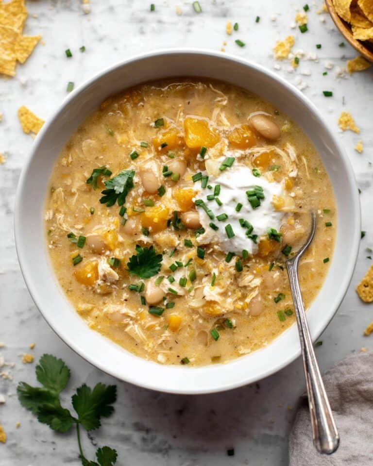Butternut White Chicken Chili Recipe