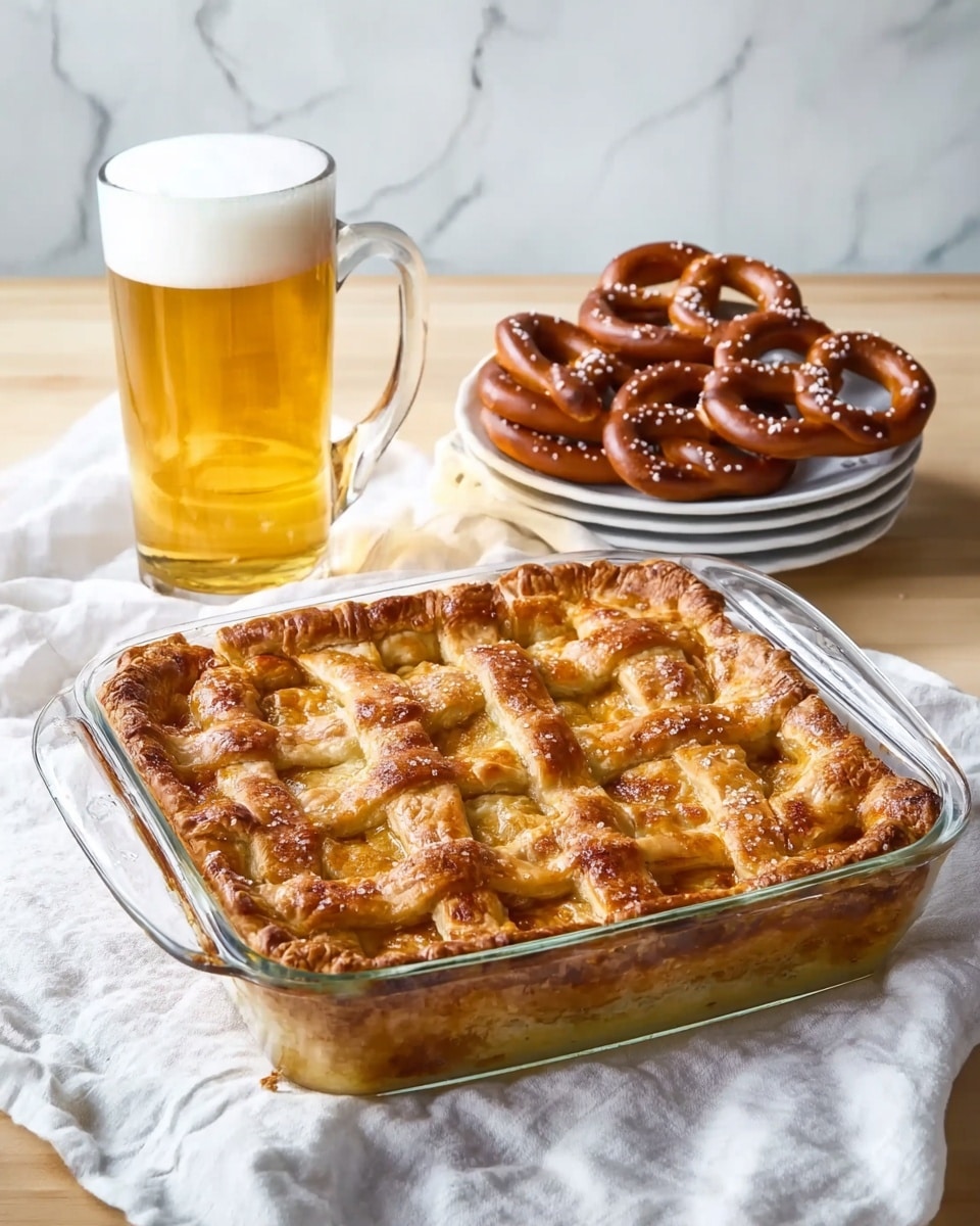 Easy German Octoberfest Sausage Casserole Recipe - Recipe Image