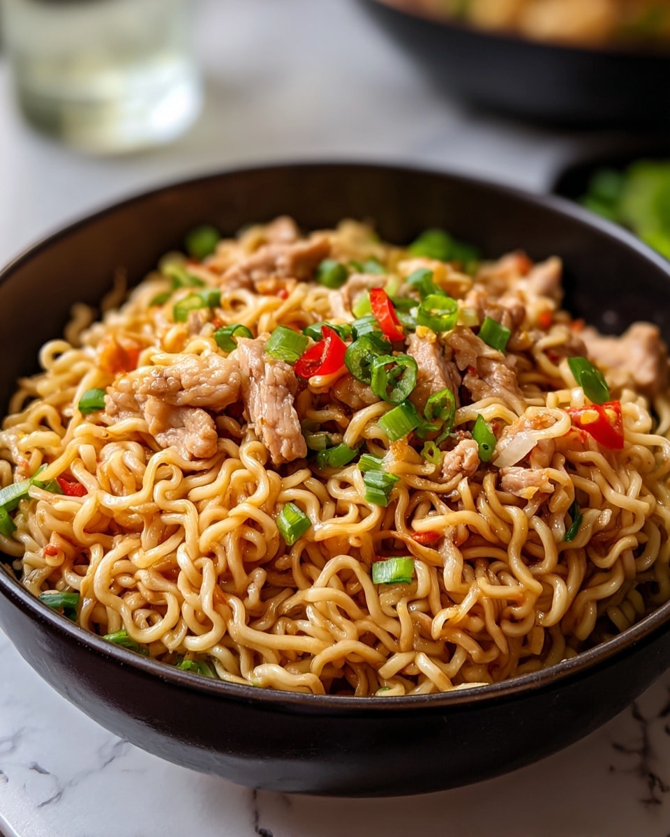 Chicken Ramen Stir Fry Recipe - Recipe Image