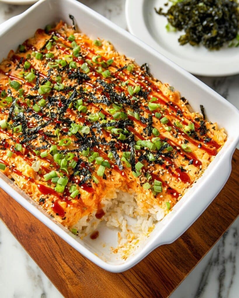 Salmon Sushi Bake (Viral Recipe) Recipe
