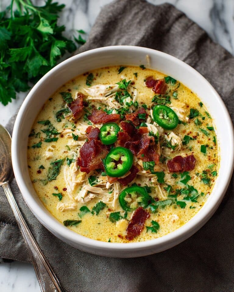 Spicy Jalapeño Popper Chicken Soup Recipe