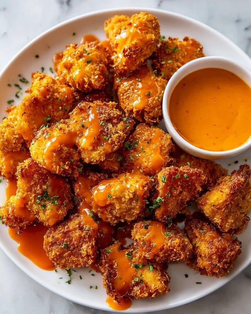Hot Honey Chicken Nuggets Recipe