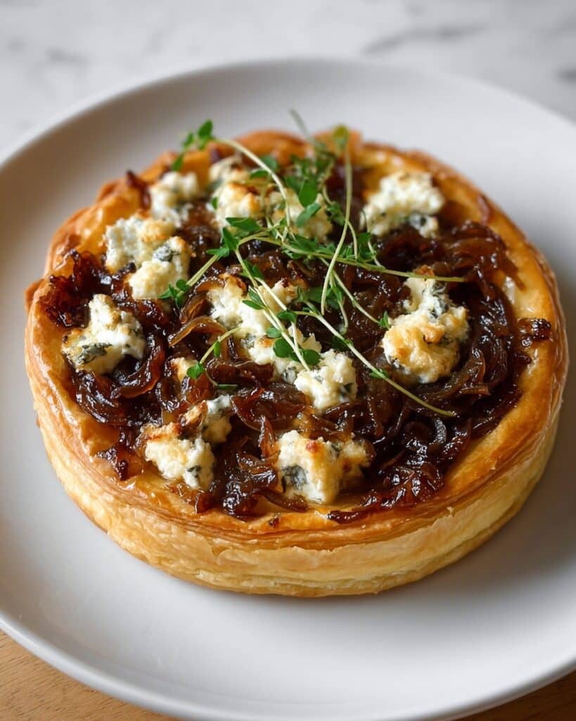 Irresistible Caramelized Onion and Goat Cheese Tarts Recipe