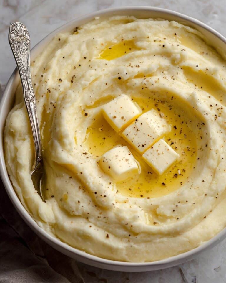 Smoked Gouda Cheesy Mashed Potatoes Recipe