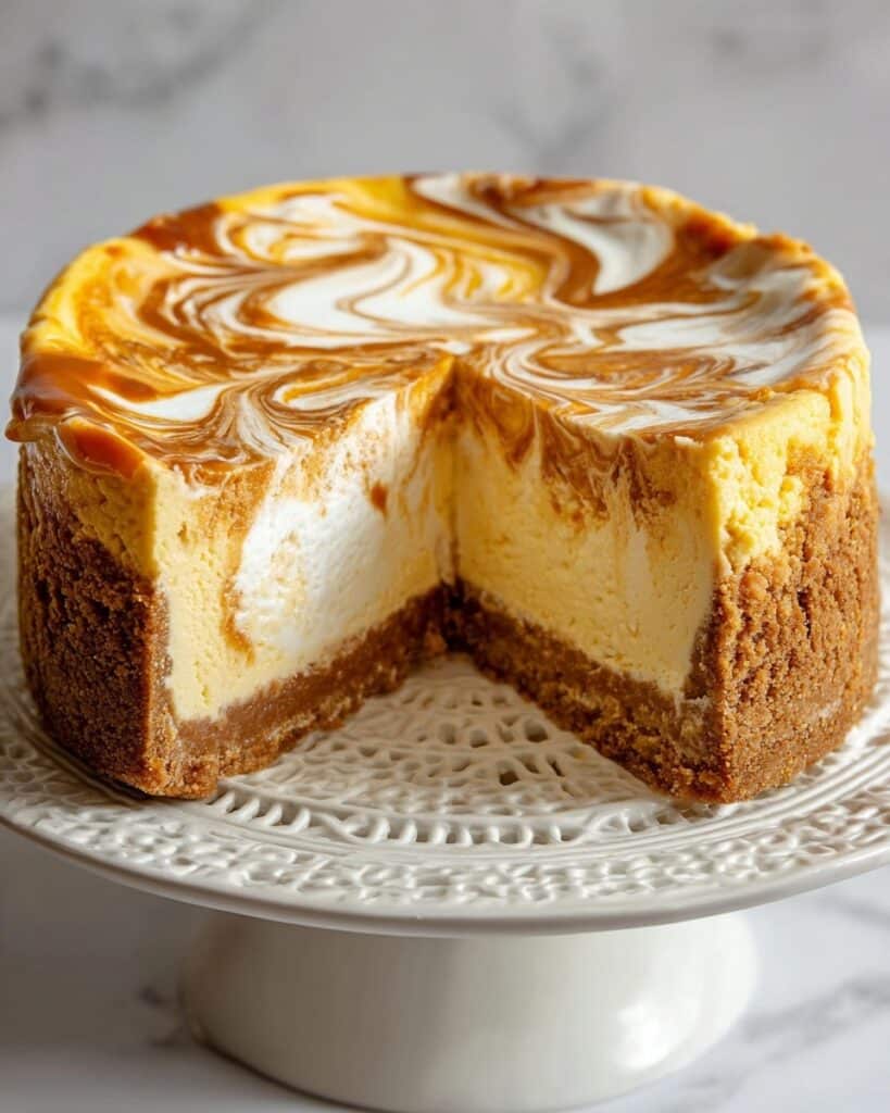 Pumpkin Swirl Cheesecake Recipe