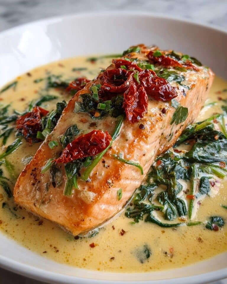 Creamy Tuscan Garlic Salmon: 10-Minute Holiday Star Recipe
