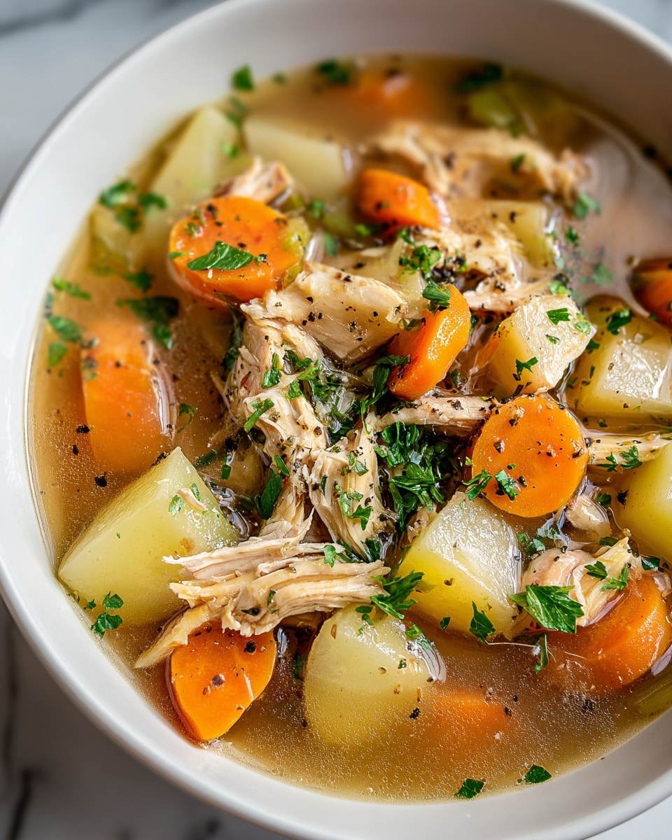 Slow Cooker Chicken Stew Recipe - Recipe Image